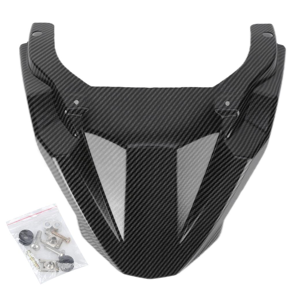 Motorcycle Front Wheel Mudguard Extension Cover Carbon Fiber Style Replacement for Yamaha FJ‑09 2015‑2019