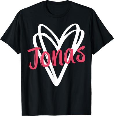 Retro Jonas Heart Love Aesthetic Gift for Men Women T-Shirt Unisex T-Shirt