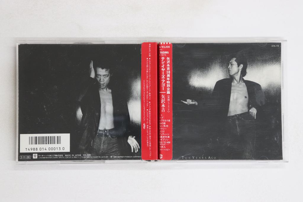 CD EIKICHI YAZAWA - Ten Years Ago 32XL118 WARNER 1985 Japan Obi Japanese Pop/Rock Used