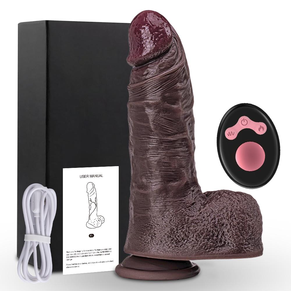 Vibrating Dildo Realistic Big Dick Artificial Penis Huge Clitoris G-spot Stimulator Anus Vagina Massager Vibrator Dildo Women Adult Sex Toy Sexy Dildo