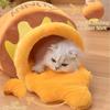 Honey Pot Cat Cave Bed, Soft and Thick Rebound Sponge Pet Nest with Removable & Washable Cushion