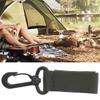 3 Stück Outdoor Supply 360 Grad Drehung Gurtbandschnalle Schlüsselanhänger Gürtelhaken Armeegrün