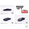 MINI GT 164 Scale MiJo TOYS - FORD GT (SNOCO BLUE) USA MiJo Toys Exclusive Ford (Snoco Blue)