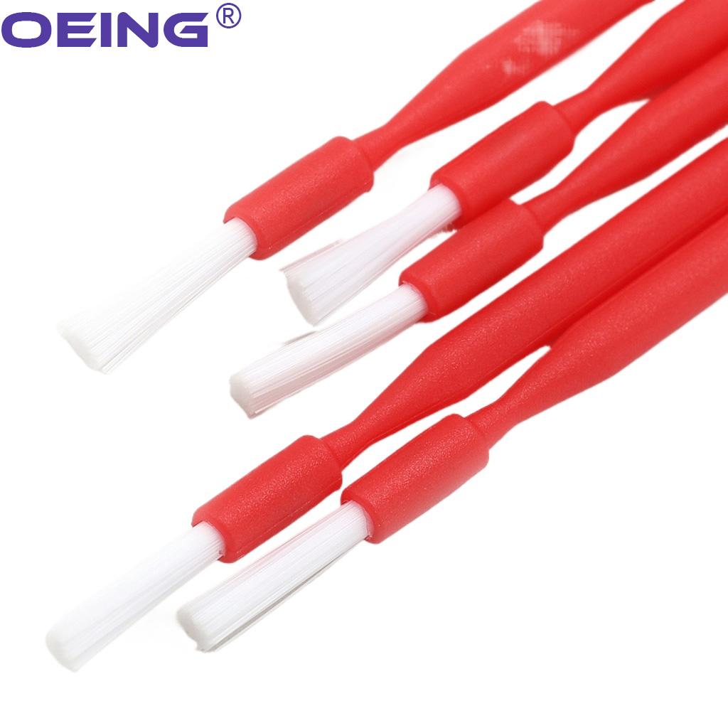 OEING 100PCS/Bottle Dental Disposable Micro Brushes Bendable Long Shank Applicators Brush Odontologia Makeup Cleaner tool