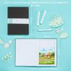 Cuaderno de Bocetos Ohuhu para Dibujo con Marcador Cubierta Negra x Rotuladores, Papel, No traspasa, (216mm 280mm)