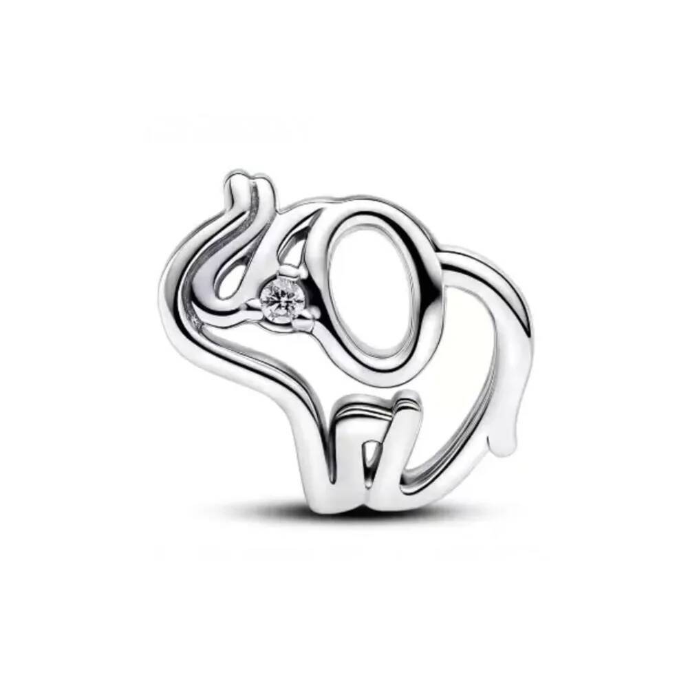 Sier, Rose, Elephant, Bead, Bicycle, Monkey Pendant Suitable For European Original Bracelet DIY Charm Exquisite Jewelry