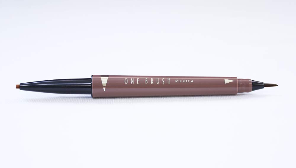 Merica One Brush Eyebrow Pencil Keep Brown 2-Way