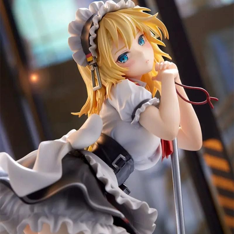 Maiden Front Gr G36 Figurina Maid Cadou Anime 2D Figurina Fată Frumoasă Aproximativ 20cm Înălțime Neoficial [Folosit]