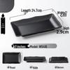 A5 Melamine Rectangular BBQ & Hot Pot Side Dish Plate