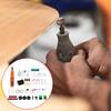 Cordless Rotary Tool Set 3.7V 18000rpm Grinding Device with 136 Accessories for Sanding Carving and Rusts Removal