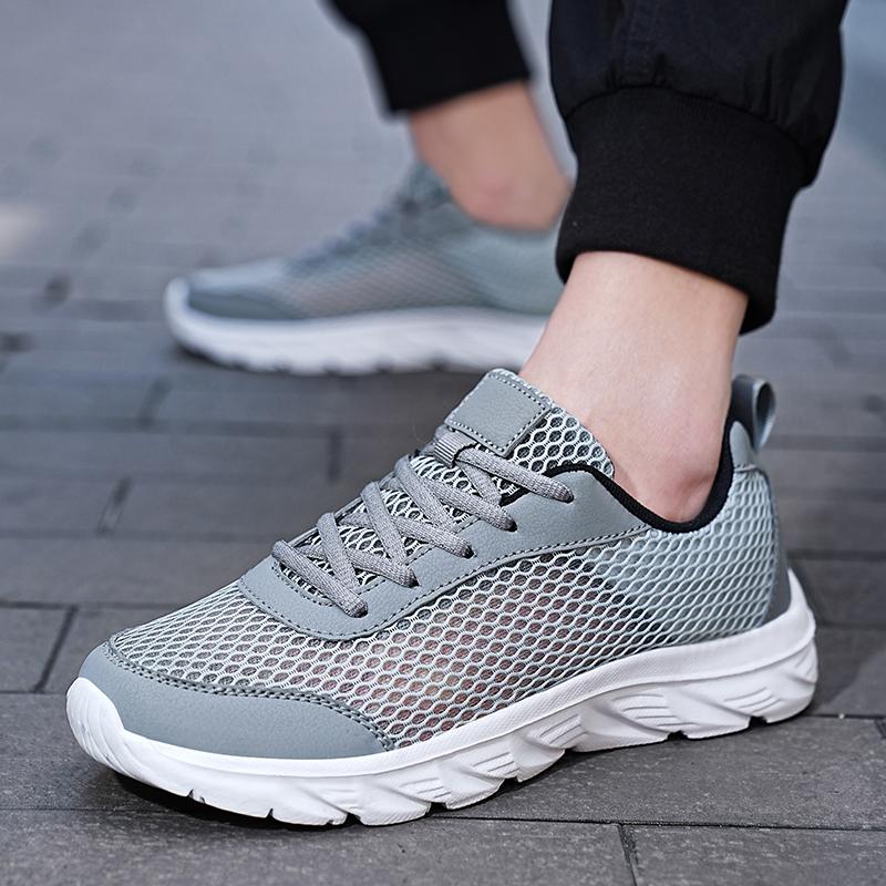 Unisex Sports Shoes Summer Net Flying Weaving Fitness Slow Stroke Men's Shoes Women's Fit Out Outdoor Shoes