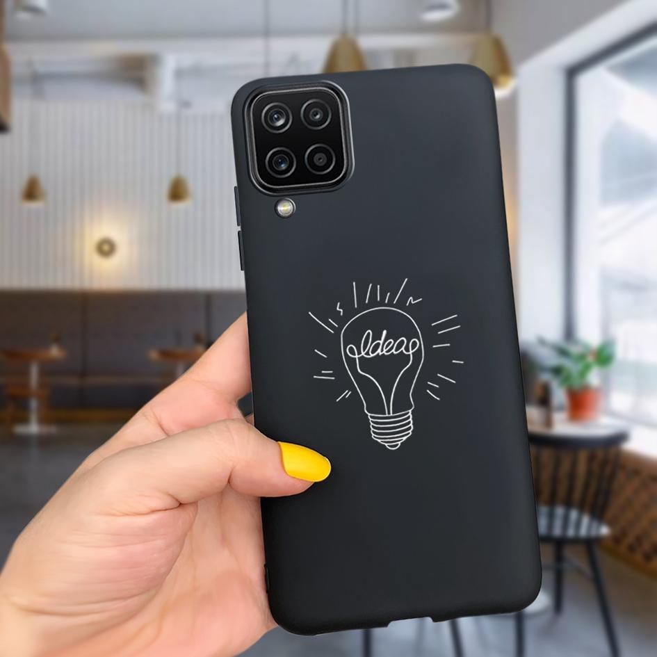 For Samsung Galaxy A12 Case Samsung A42 5G Lovely Heart Cover Back Fundas For Samsung A 12 SM-A125F SM-A426B A 42 5G Phone Cases