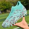 New Mid Cut Football Shoes for Boys Students Short Nails Grass Long Nail Training Sports Shoes Soccer Cleat Boots