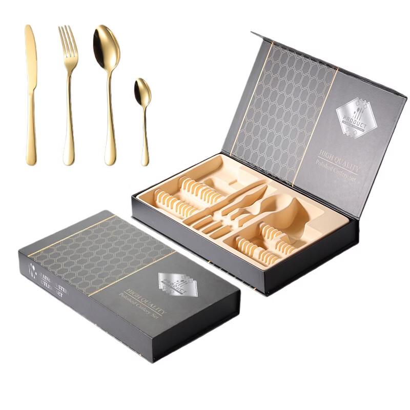 Premium 48-Piece Stainless Steel Cutlery Gift Set