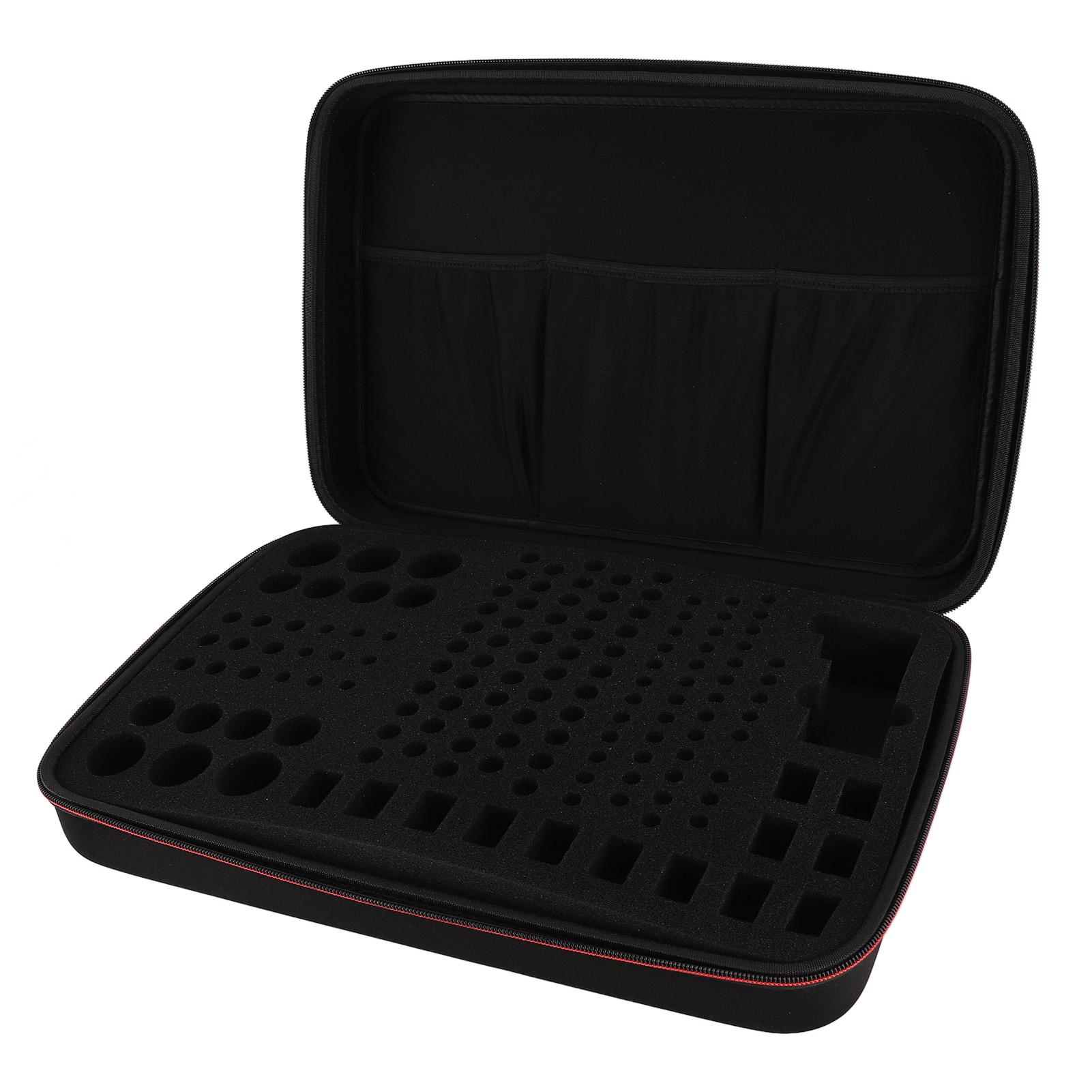 

Battery Organizer Storage Case Large Capacity Waterproof Battery Carrying Case Bag for AA AAA C D 9V 3V Lithium Battery