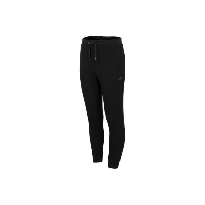 Pantalon enfant 4F JSPMD001 noir - coupe slim