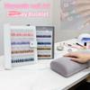 Magnetic Tips Nail Art Swatch Book - 48/96/144/192 Colors Large Acrylic Works Display Manicure Color Test Storage Card