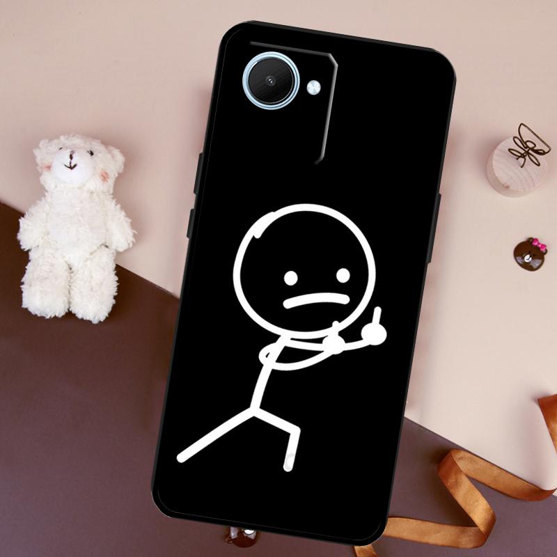 

Funny Expression Couple Matchman Case For Realme C30 C35 C21 Y C25 C11 C31 C15 8i 9i 10 8 9 Pro Plus GT Master Neo 3T 2 3 Realme GT Master 5G