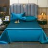 High End Satin Sheets, Soft And Comfortable Solid Color Sheets, Luxurious Single And Twin Bed Sheets