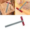 Precise T Square Ruler for Art Framing and Drafting Aluminum Alloy Measure Tool Accurate Angle Measurement Projects