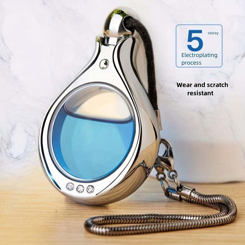 Chic Car Aroma Hanging Pendant Unscented Empty Bottle for Air Freshening and Decoration