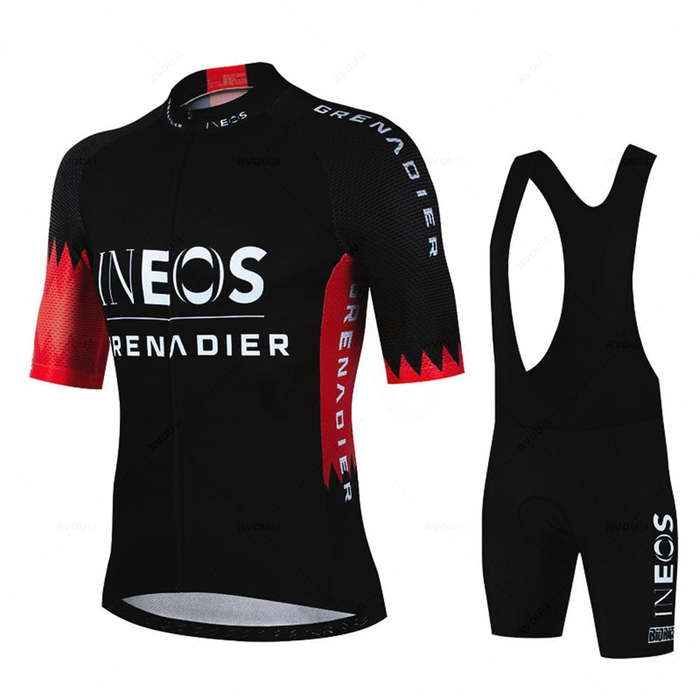 2026 Summer Men Short Sleeve Cycling Jersey SetBicicleta Clothing MTB Maillot Ropa Ciclismo Sportswear Blue Bicycle Suit