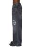 Denim Loose 02 [Diesel] Men's Pants, Fit, Straight, A06371007F6, 26inch, Black,