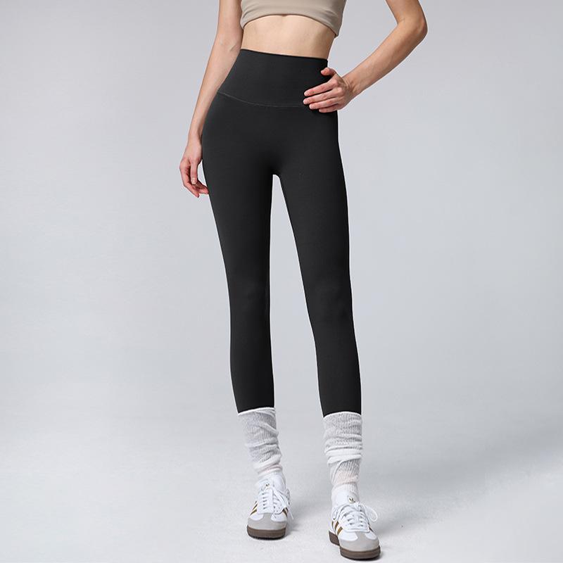 Nude Yoga Pants for Women, Spring/summer High-end Professional Tight High-waist Hip-lifting Elastic Quick-dry Sports Fitness Pants