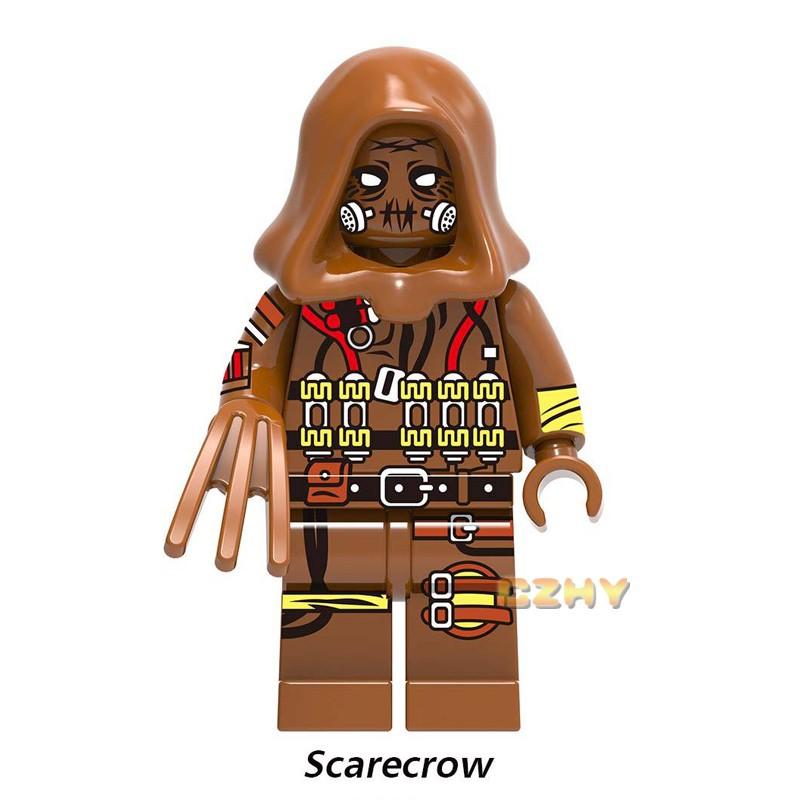 DC Comics Mini Figure Batman Minifigures Joker Scarecrow Penguin Bricks Toys X0227