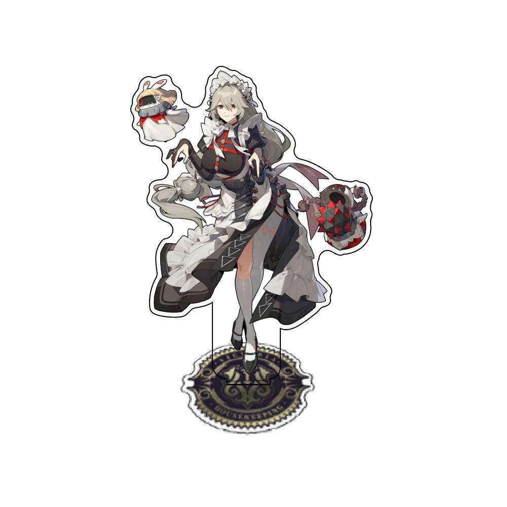 New Hot Game Zenless Zone Zero Vivian Hugo Vlad Jane Doe Von Lycaon Nicole Acrylic Stand Model Plate Desk Decor Collection