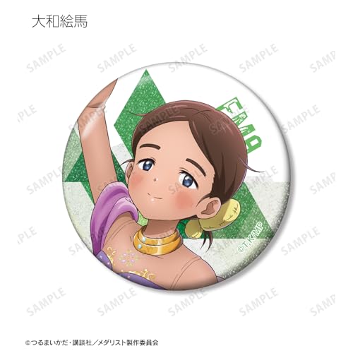 TV Anime "Medalist" Trading Glitter Can Badges 9-Piece Box