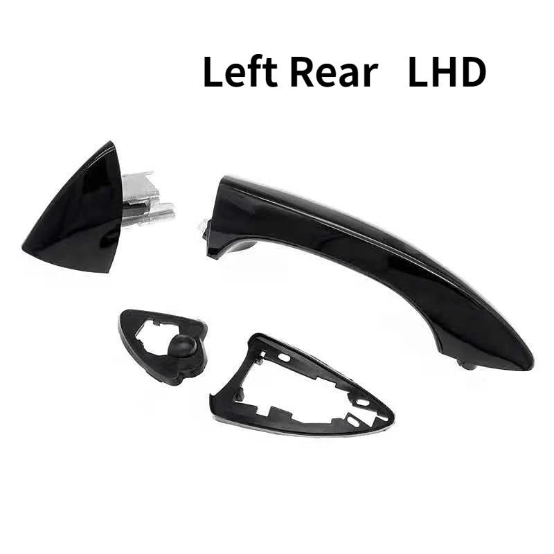 LHD Car Exterior Door Handles Car Left Side Door Handle Outer Outside For BMW X5 E53 2000-2006 ABS Car Accessories