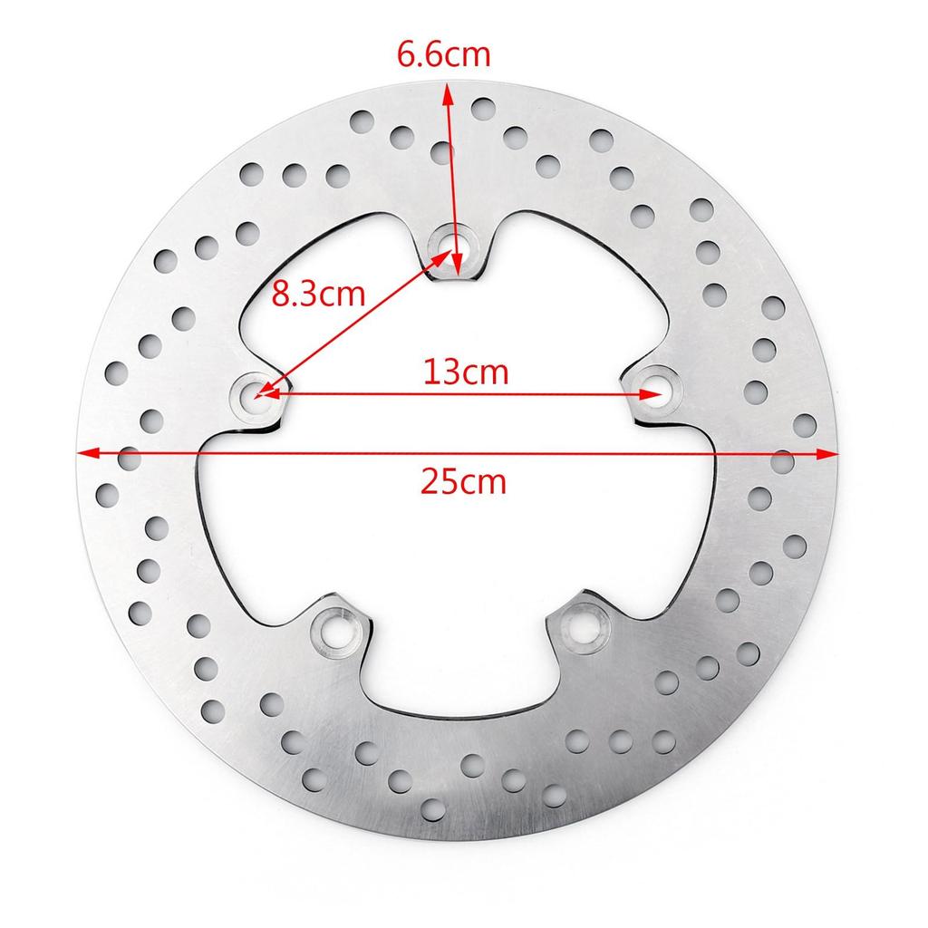 Rear Brake Rotor Disc Fit for Suzuki AN650 Burgman 650 Skywave 650 2004-2012