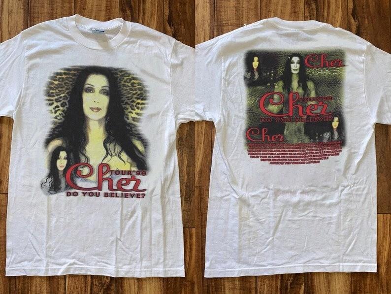 Cher Do You Believe Tour #039;99 TShirt Cher Tour 1999 TShirt Do You Believe Tou Unisex T-Shirt XXXL