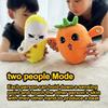 Kids Banana Fruit Induction Beat Toy Creative Music Dolls Kawaii Parent-Child Toys Sensory Party Game Collectible Toy Gift