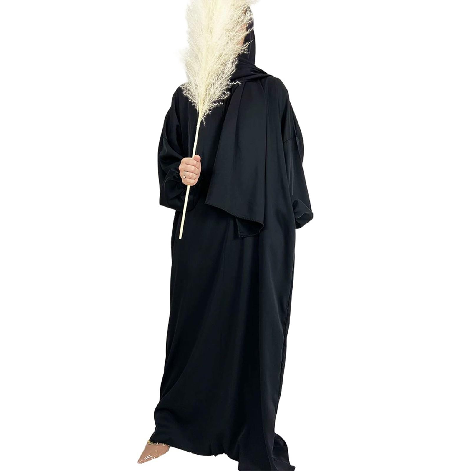 

Мусульманские женские платья с хиджабом Платья S чёрный