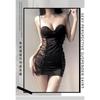Xianyi Erotic Underwear Women's Transparent Uniform Temptation Steel Tray Small Chest Gathering Pajamas Sexy Perspective Clothes Suit