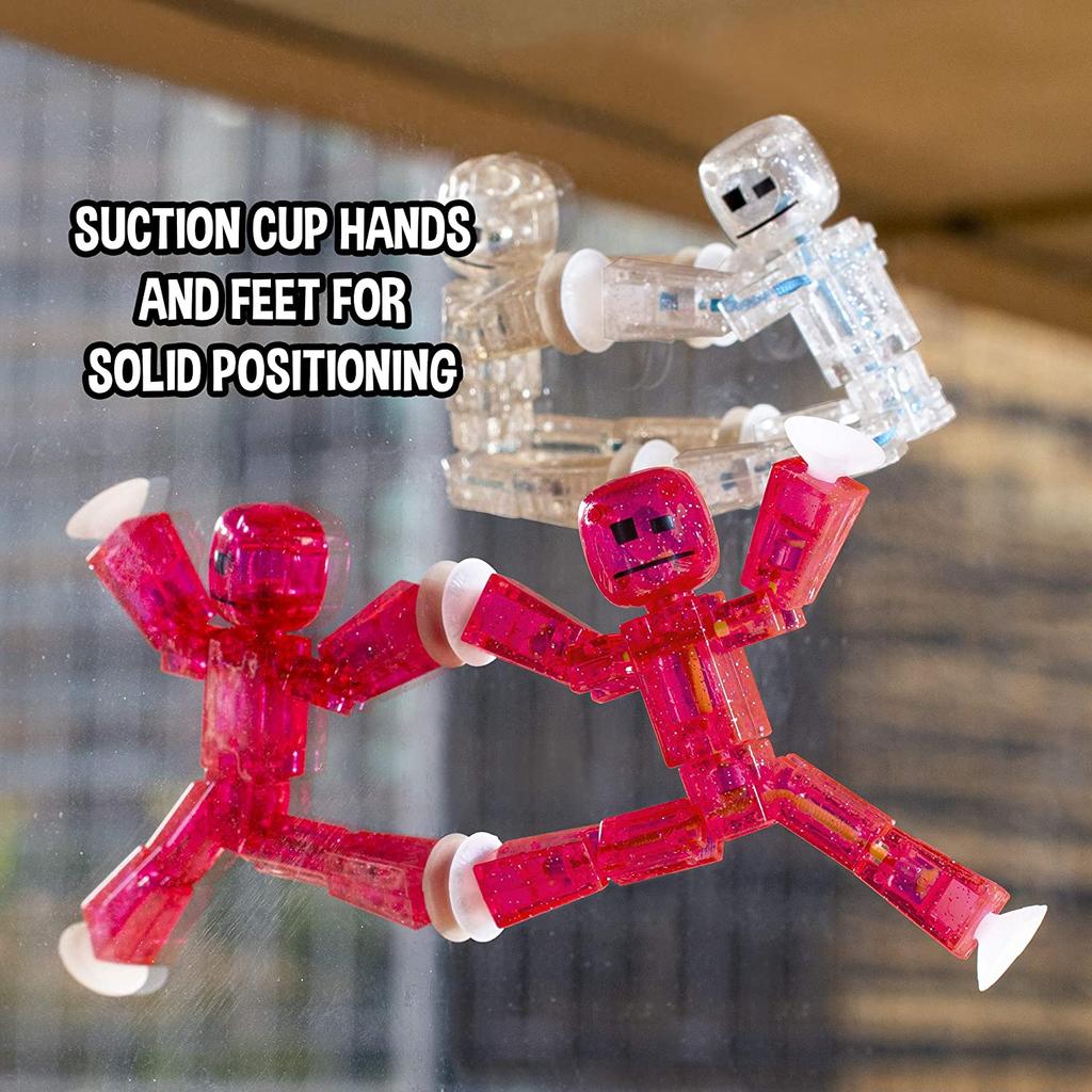 1 Stück/3 Stück Saugnapf Klebriger Roboter Kinder Spielzeug Fotografie Animationsstudio Saugnapf Saugnapf Kinder Actionfiguren Spielzeug für Kinder