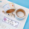 Creative Multi-functional Tape Name Sticker Student Cartoon Class Name Sticker Message Sticker Stationary Journal Supplies