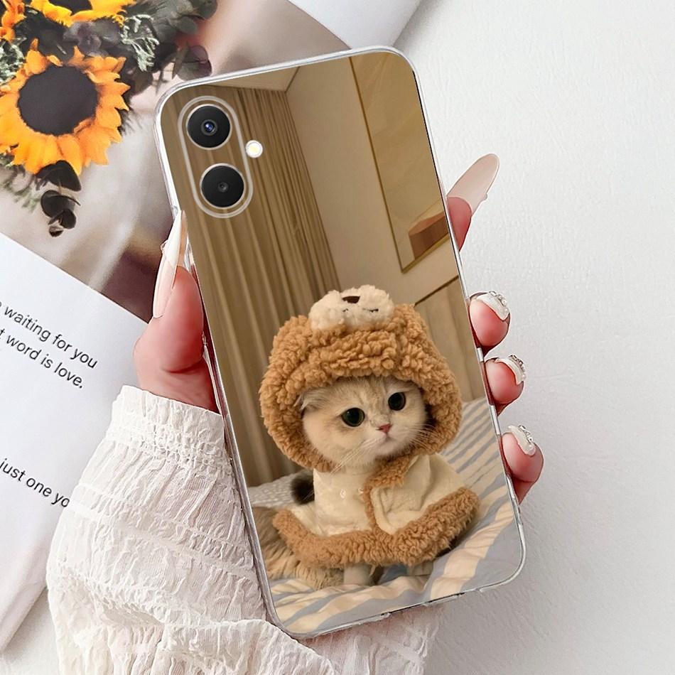 For Samsung Galaxy A07 2025 Elegant Floral Butterfly Phone Case For Samsung A07 SM-A075F Soft Silicone TPU Cases