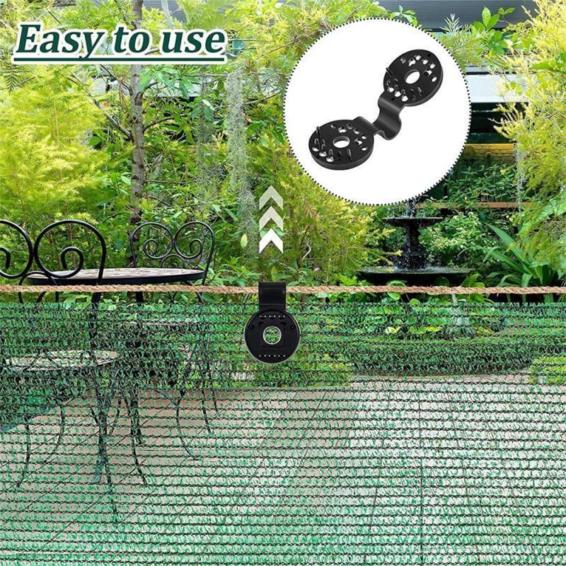 10/20/30 Greenhouse Shade Fabric Clips, Plastic Instant Grommets, Agricultural Shade Outdoor Patio Buckles