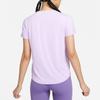 Nike T Shirts Women's Purple Crew Neck Moderate FN2799-512