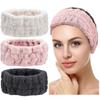 3pcs Spa Facial Headband for Make-up and Washing Face Women Spa Yoga Sport You