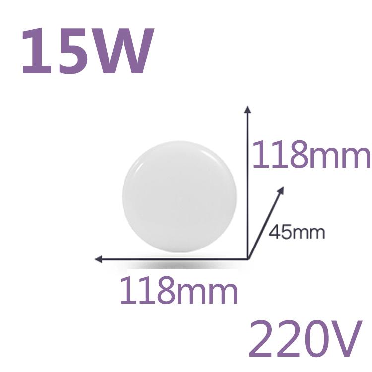 

Современный светодиодный потолочный светильник 220 В светодиодный потолочный светильник для гостиной 15 Вт 20 Вт 30 Вт 50 Вт Накладной домашний настенный потолочный светильник Neutral Light