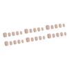 Nude Short Square Fake Nails 30 Pieces Comfort Fit For DIY Manicure
