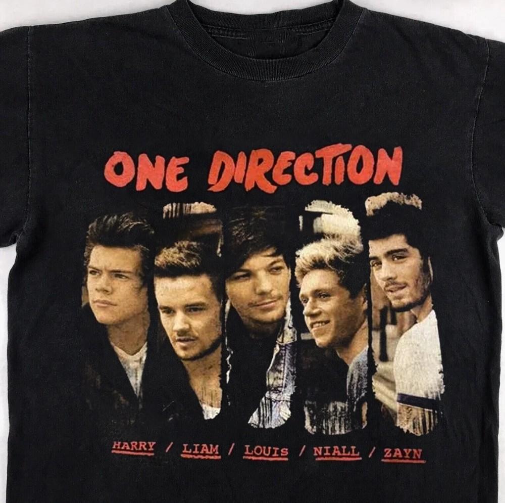 

Ретро Футболка ONE DIRECTION Midnight Memories Классическая Черная Размеры S-5XL Унисекс XL