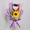 Bouquet Decoration Doctoral Bear Bouquet Plush Bear Crochet Flowers Bouquet  Student Gift