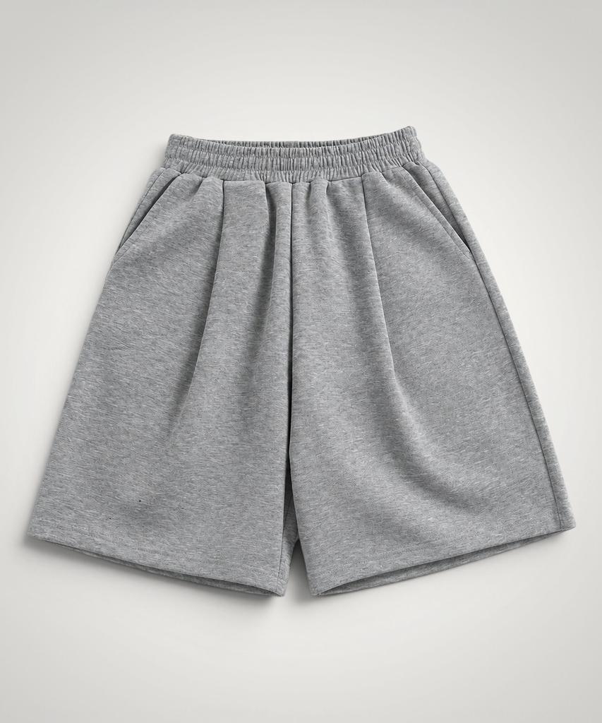 PENDULUM Essentials Knee-Length One-Pleat Sweat Bermuda Pants (Lr2Pu417)