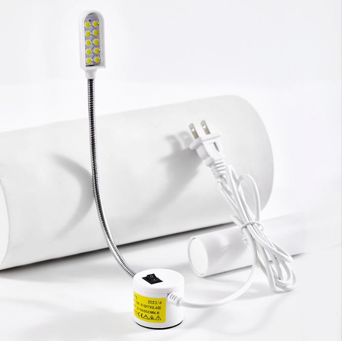 Magnetic LED Sewing Machine Lamp - Energy-Saving Task & Work Light Strip for Flatbed Machines