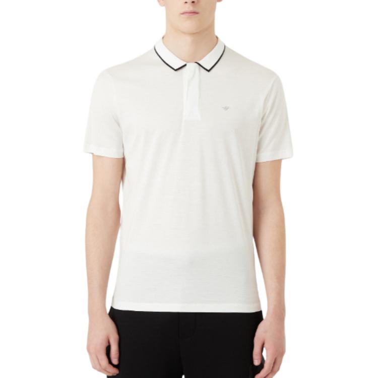 Emporio Armani Logo-patch Polo Shirt 3R1F66-1JUVZ-0101